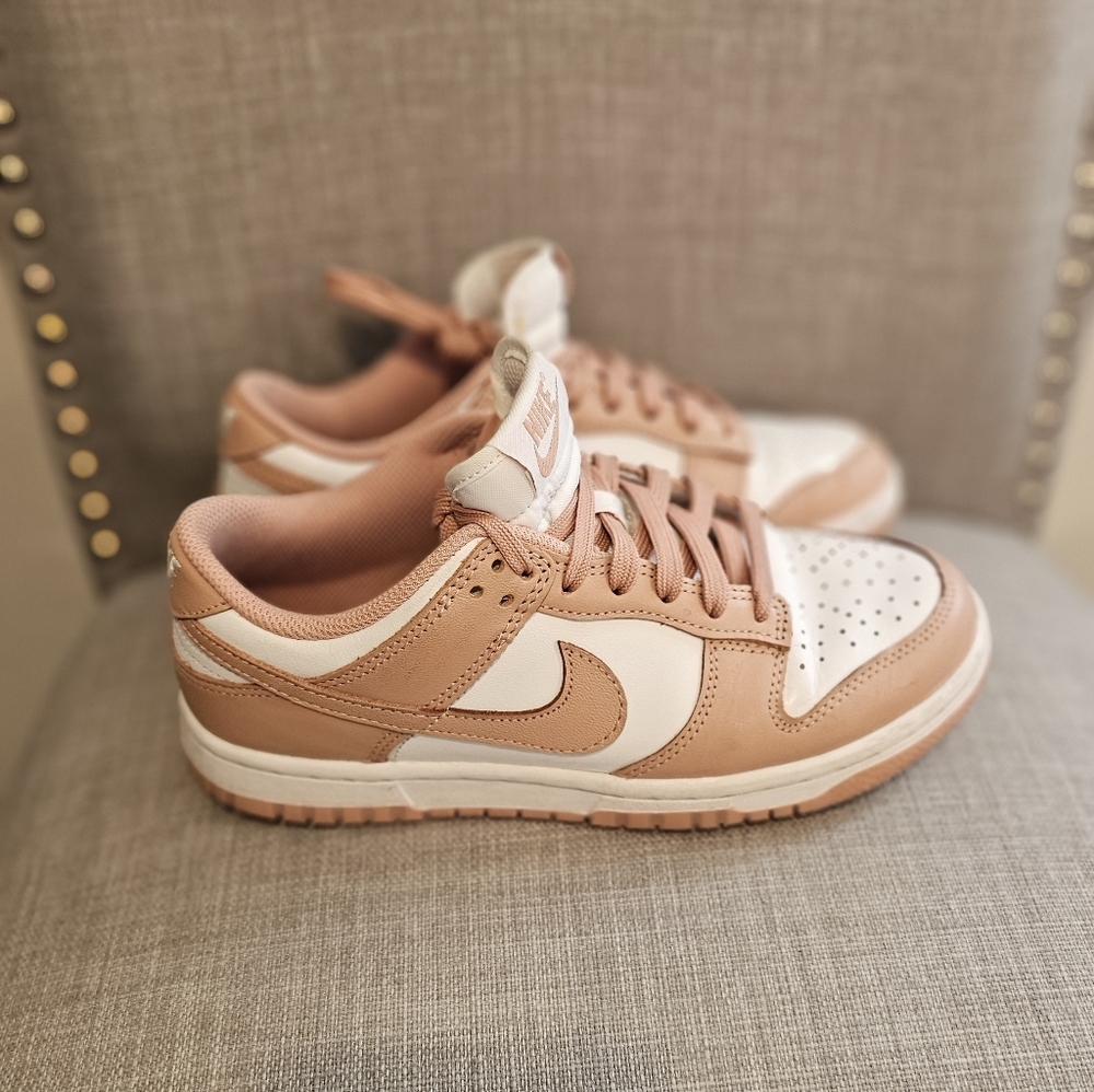 Nike Dunks Women's Low-Dusty Pink--Rose Whisper--Size 6.5 - Picture 2 of 10